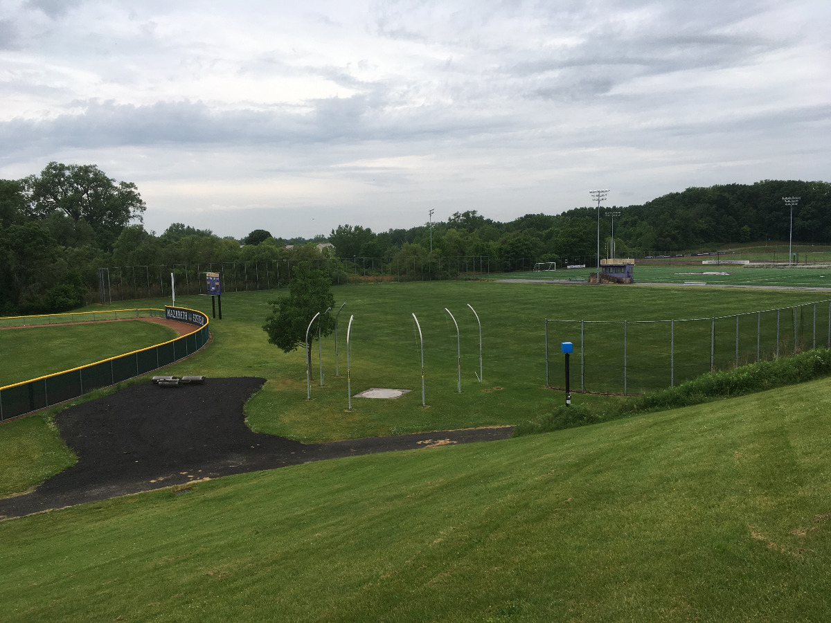 Nazareth College throws circle